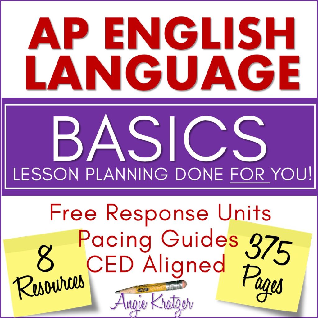 AP Language basic units