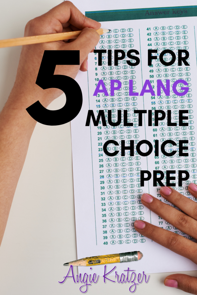 AP English Language multiple choice