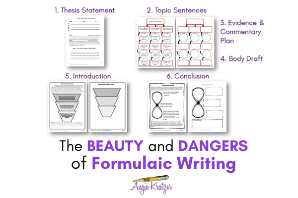 formulaic writing templates