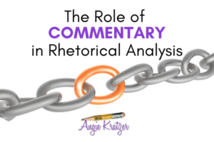 rhetorical analysis commentary
